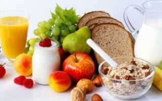 Разрешённые и запрещённые продукты питания при раке желудка