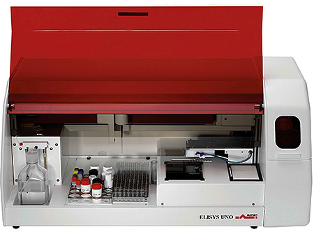 Так выглядит установка для проведения автоматического иммуноферментного анализа. Установка для проведения автоматического иммуноферментного анализа